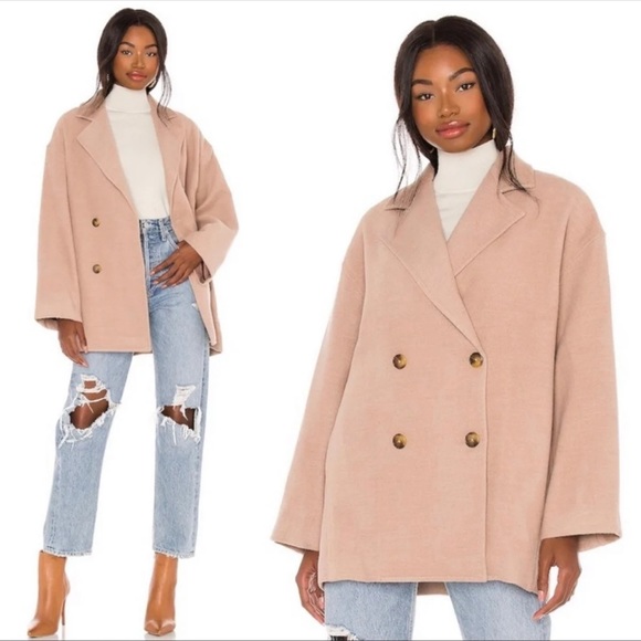 NWT! Free People Oversized Blazer, L - Picture 3 of 16